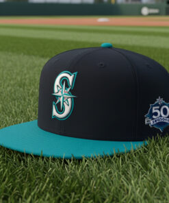 2026 Seattle Mariners 50 Seasons Merch Celebration In Hat