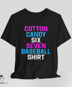 Cotton Candy Six Seven Baseball T-Shirt