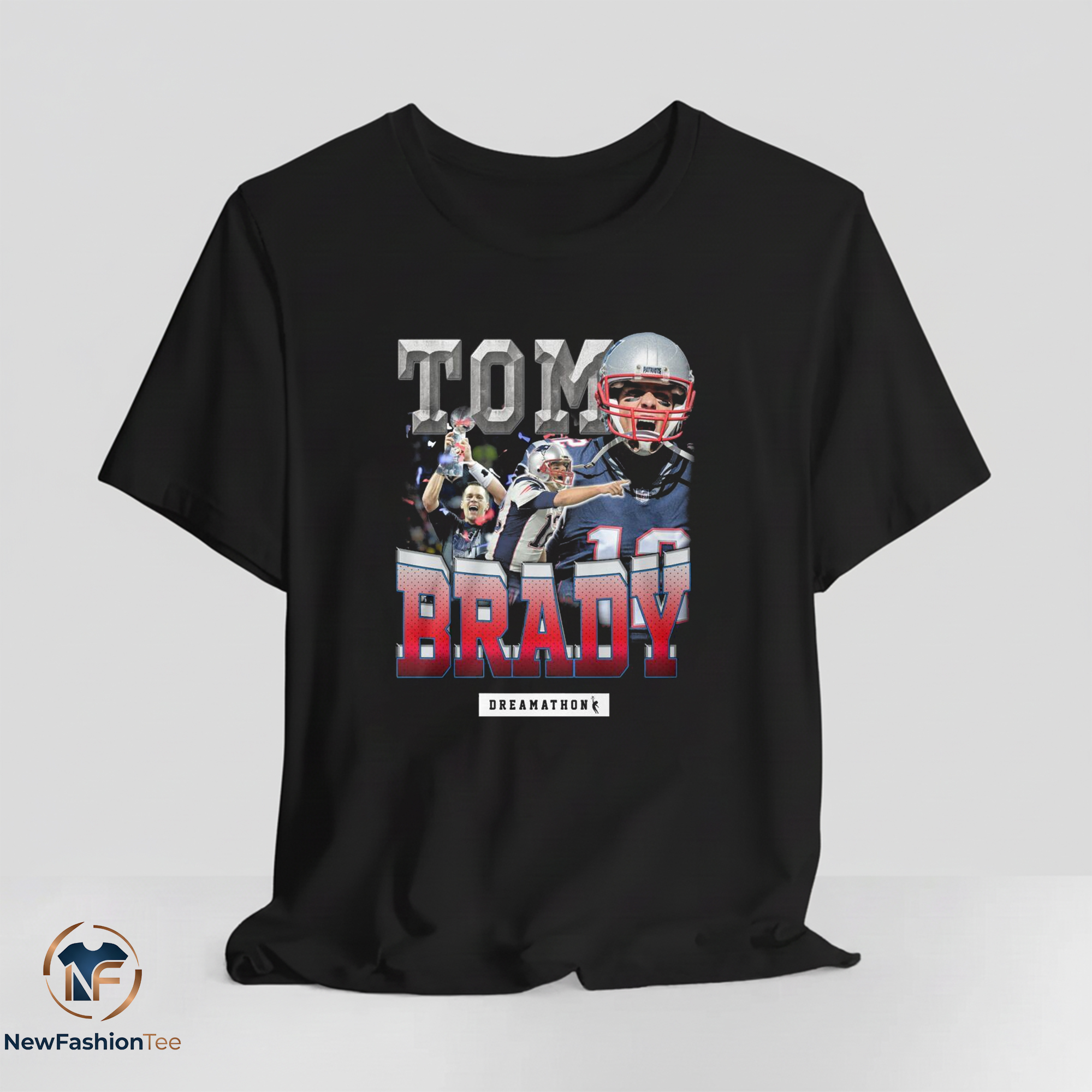 Dreamathon Tom Brady 6th Round Pick T-Shirt 9 Dreamathon Tom Brady 6th Round Pick T Shirt