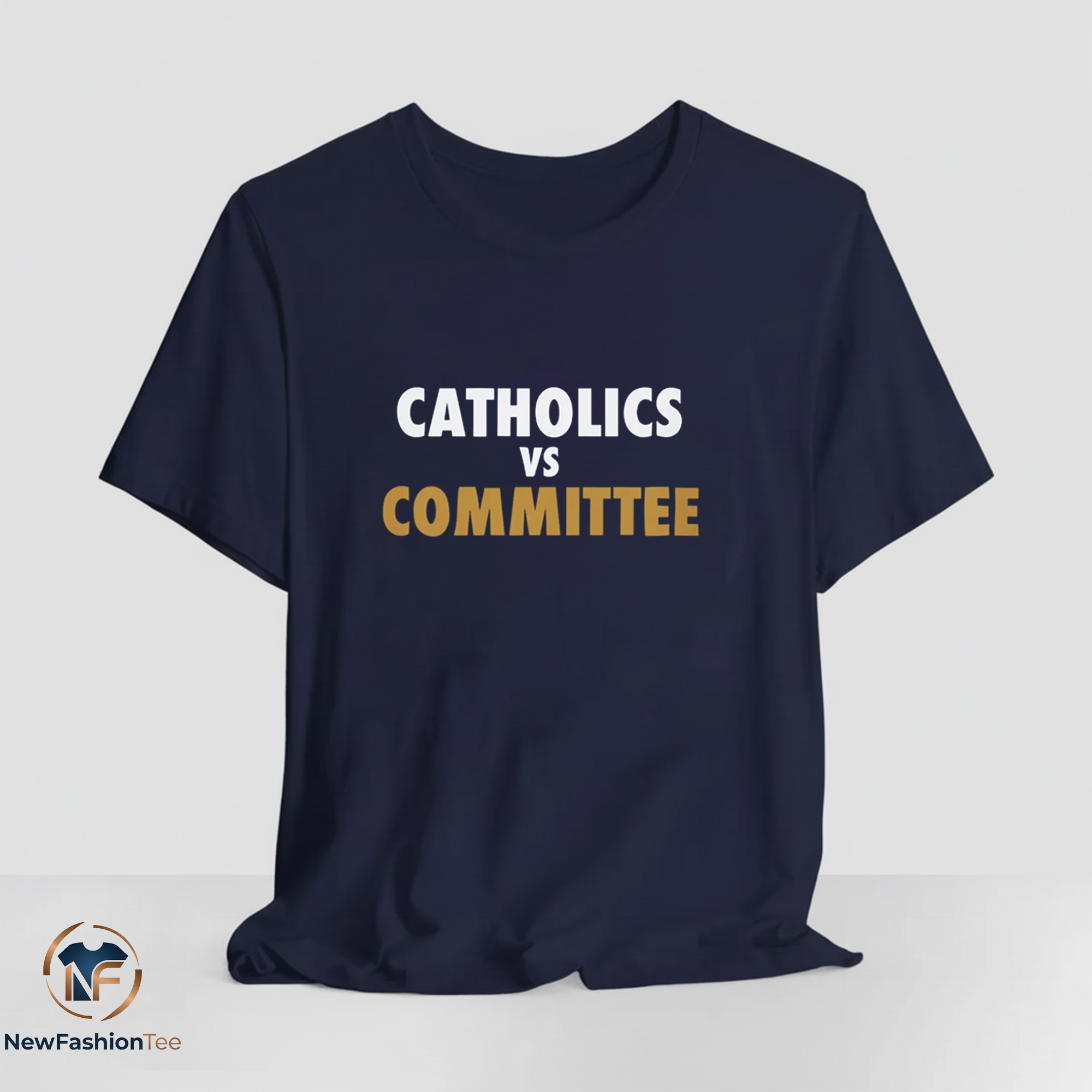 Catholics VS Committee T-Shirt 2 Catholics VS Committee T-Shirt - Image 2