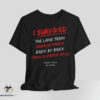I Survived The Lane Train Orange Pants Brick By Brick Cash In Paper Bags Shirt