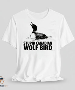 Embroidered Stupid Canadian Wolf Bird Heated Rivalry Team Hollanov Shirt