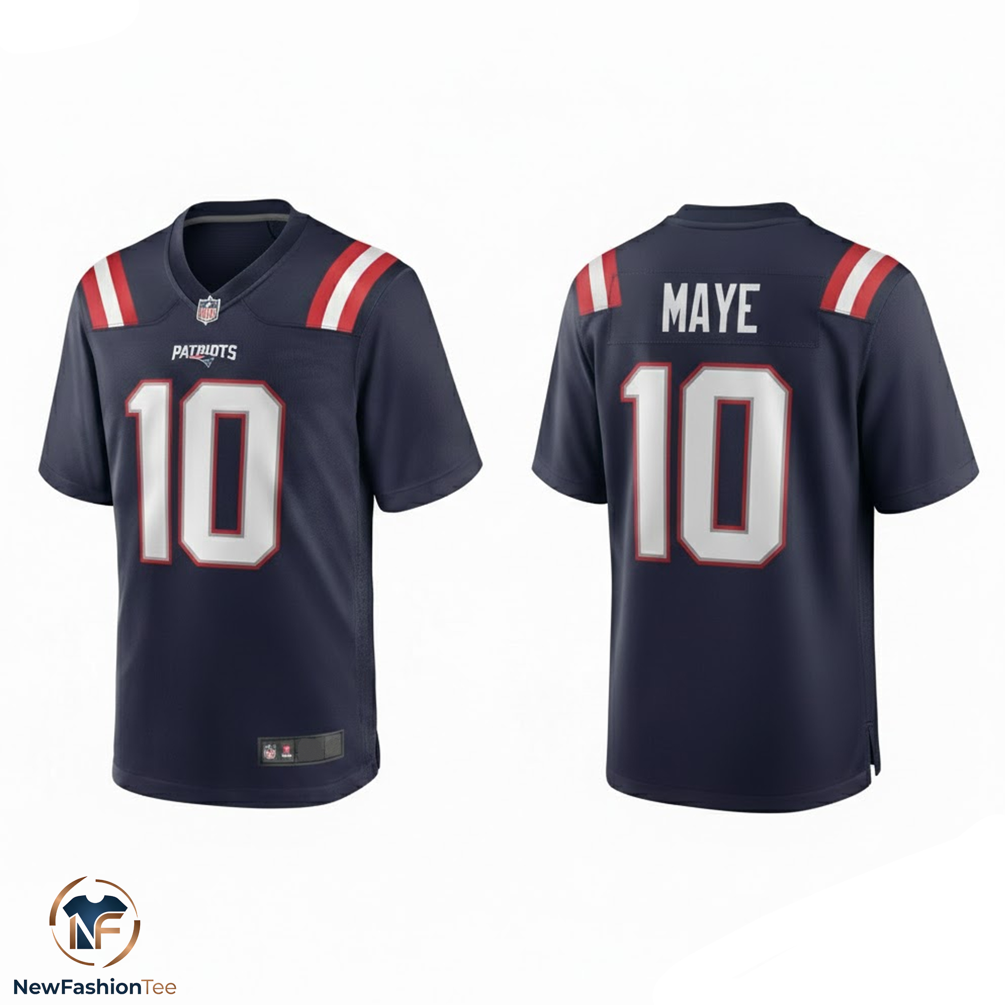 New England Patriots Drake Maye Game Jersey 9 New England Patriots Drake Maye Game Jersey