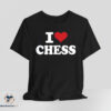 I Love Chess shirt 6 I Love Chess shirt