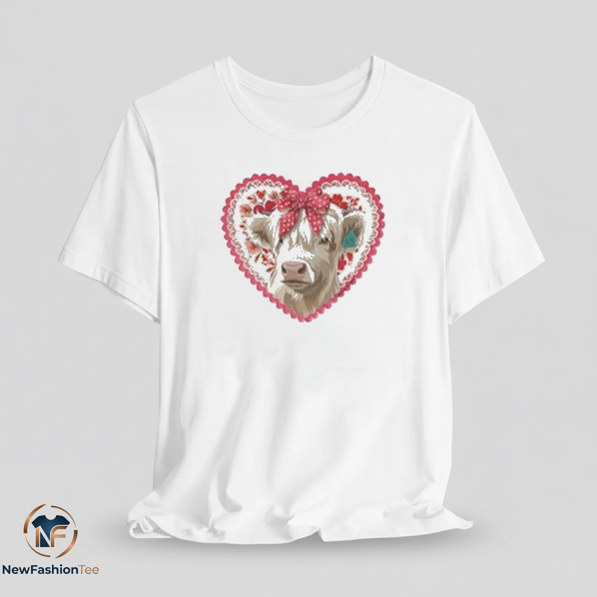 Highland Cow Heart shirt 11 Highland Cow Heart shirt