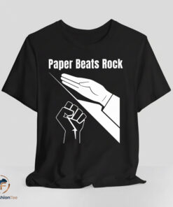 Paper Beats Rock shirt