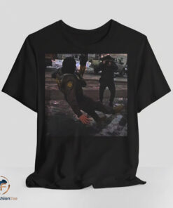 Officer Falling on Ice shirt