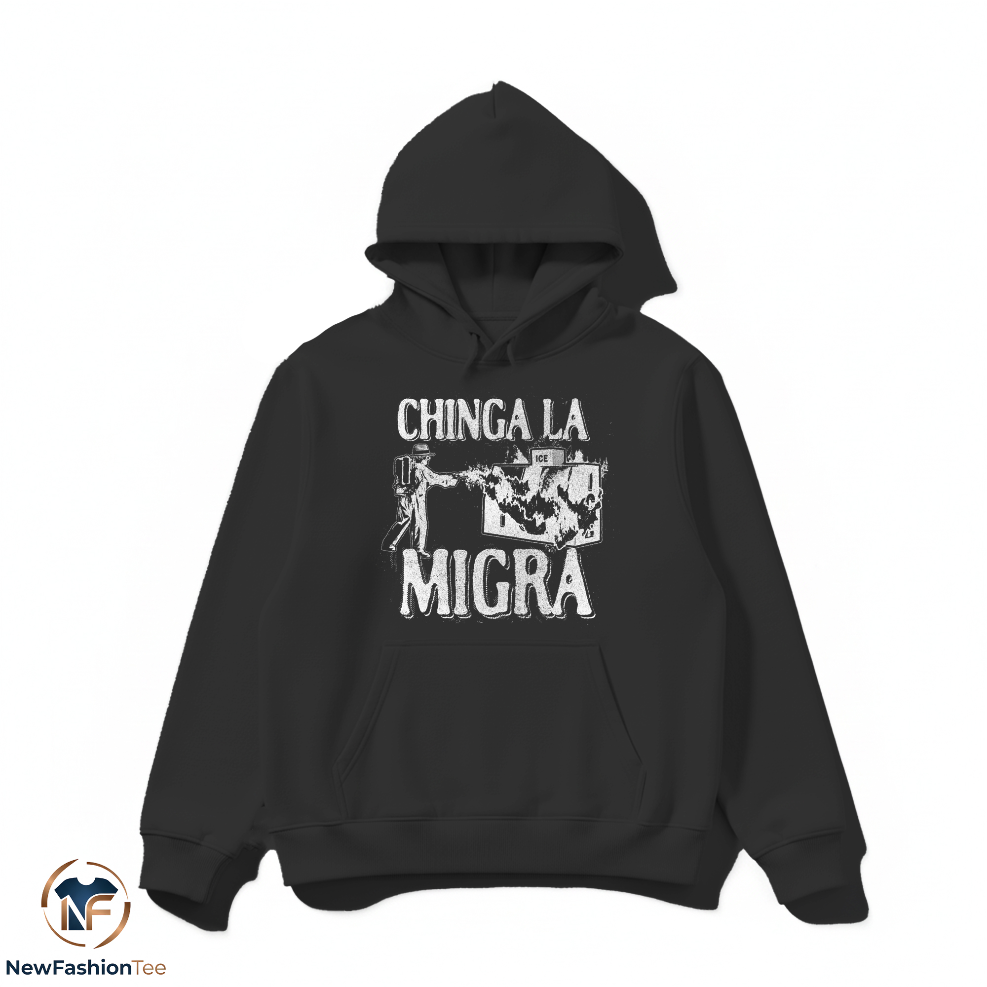Chinga La Migra Melt ICE shirt 2 Chinga La Migra Melt ICE shirt