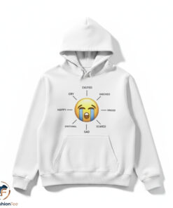 Loudly Crying Emoji Compass shirt 4 Loudly Crying Emoji Compass shirt