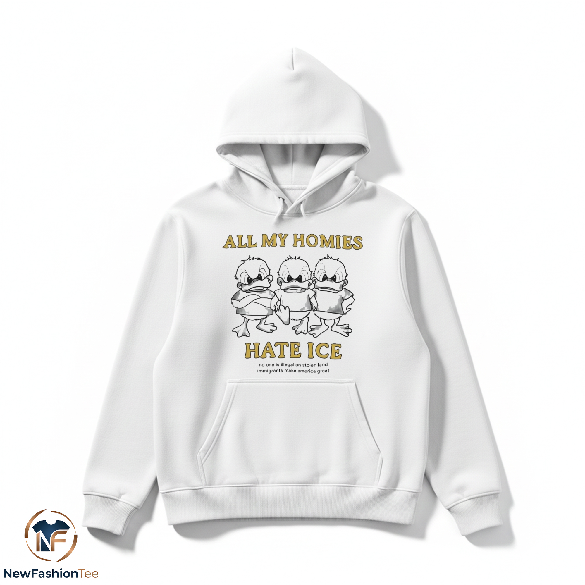 All My Homies Hate ICE shirt 2 All My Homies Hate ICE shirt - Image 2