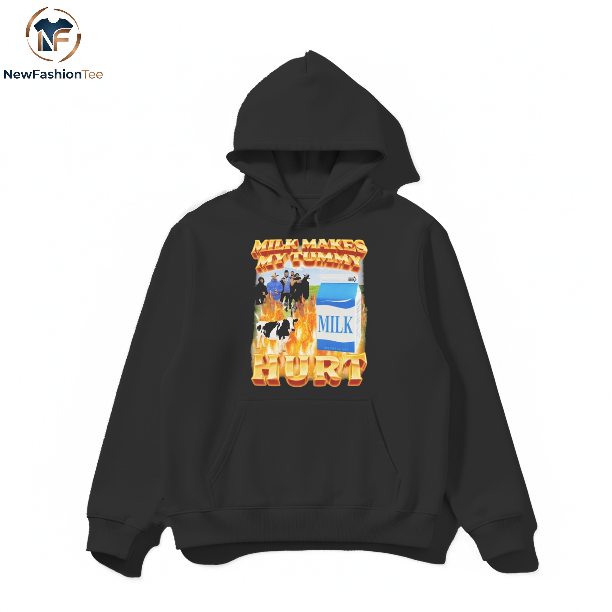 Milk Makes My Tummy Hurt shirt 2 Milk Makes My Tummy Hurt shirt - Image 2