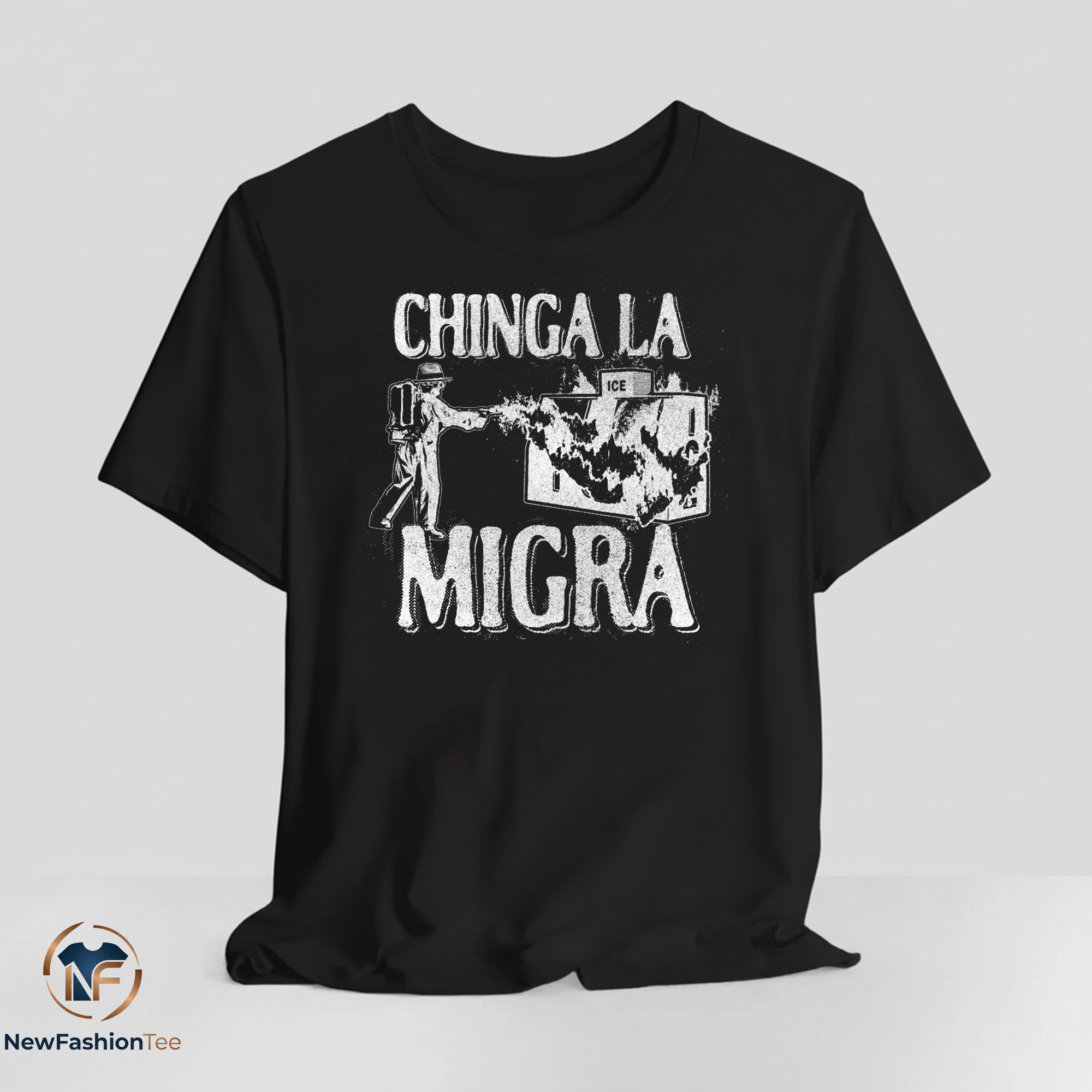 Chinga La Migra Melt ICE shirt 11 Chinga La Migra Melt ICE shirt