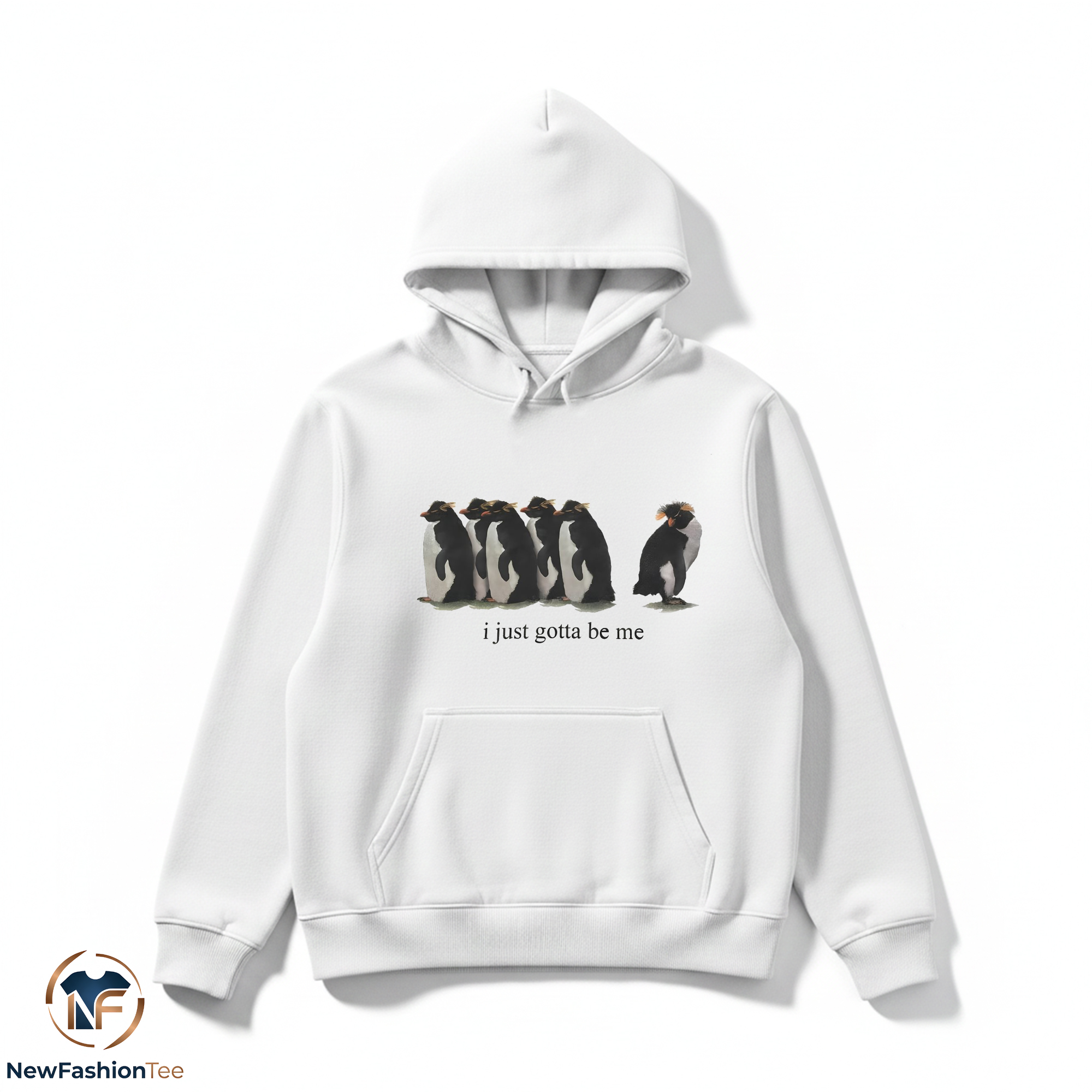 I Just Gotta Be Me penguin shirt 2 I Just Gotta Be Me penguin shirt - Image 2