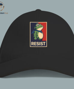 Resist Frog hat