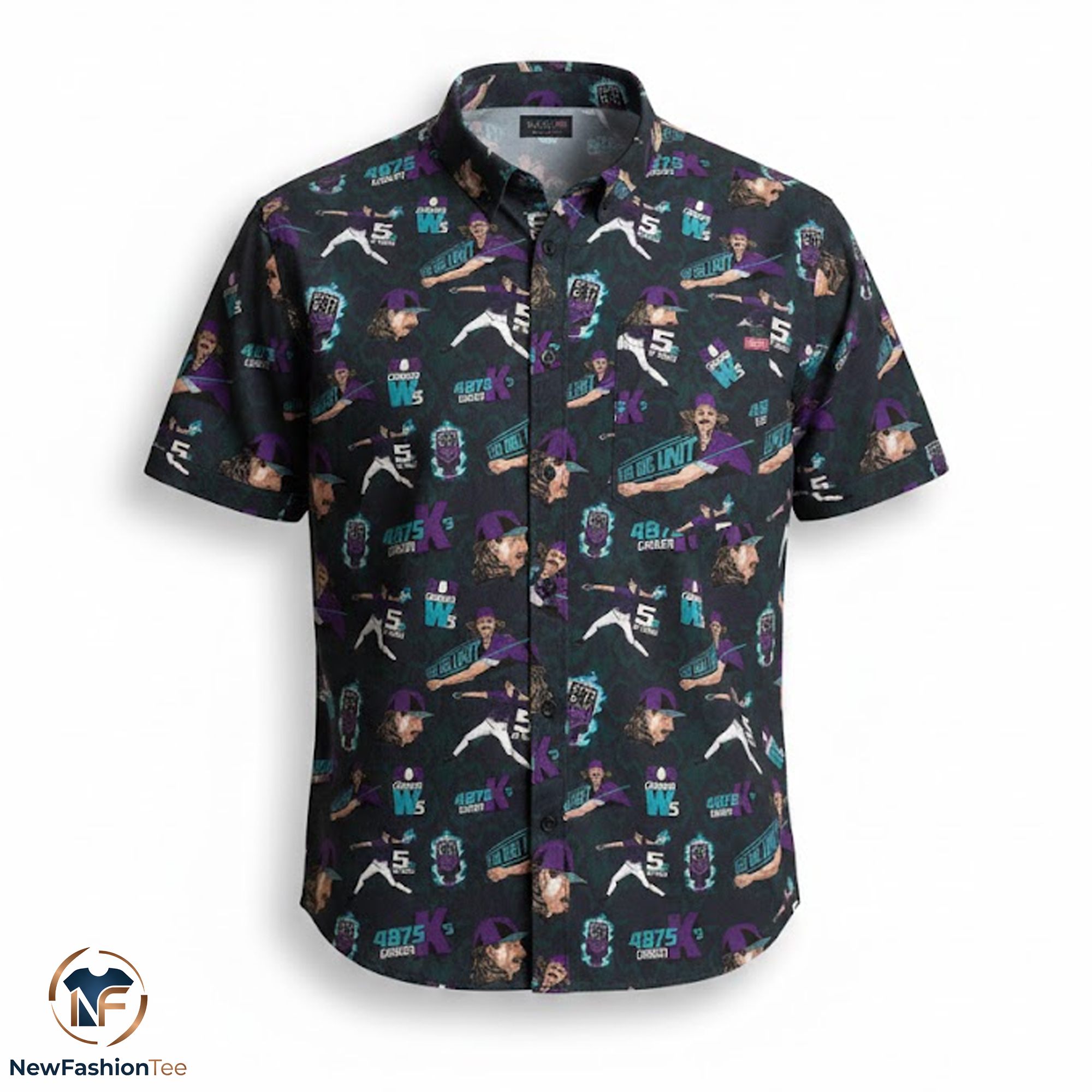 Big Unit Randy Johnson Hawaiian shirt 9 throwhawai