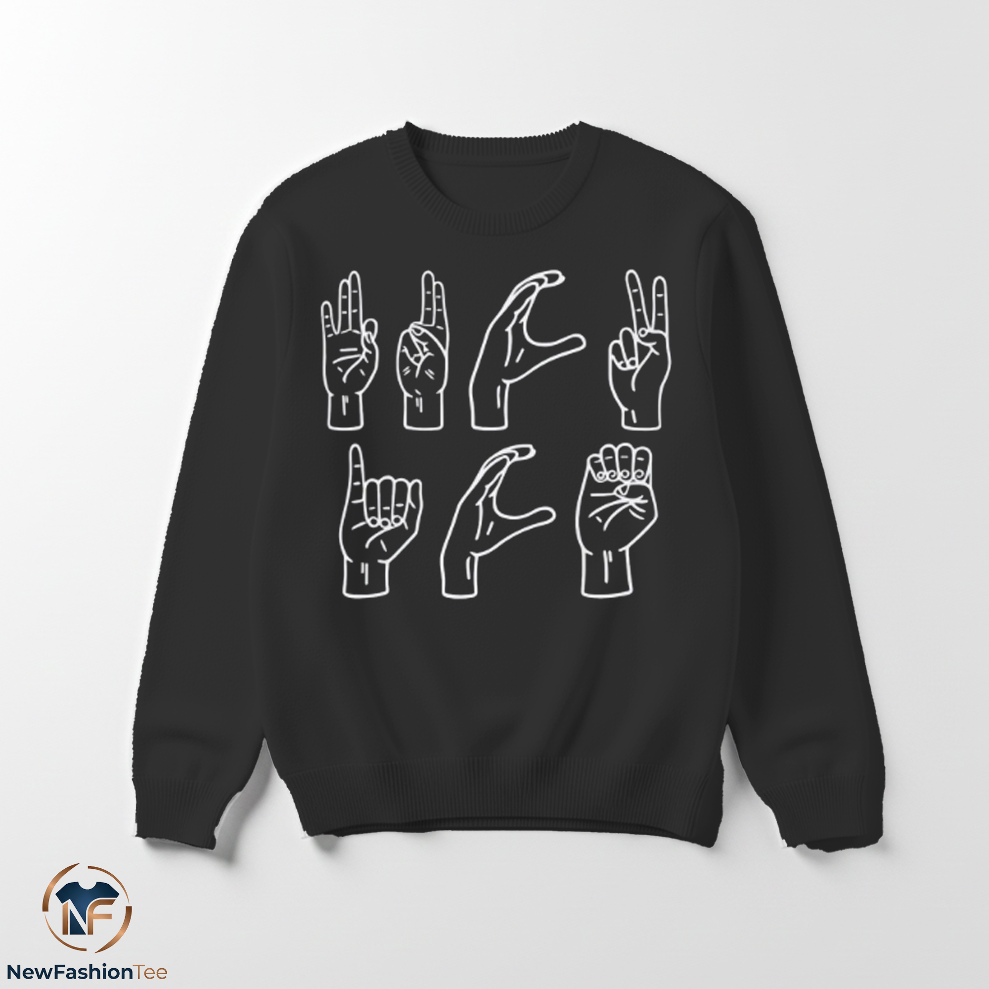 Fuck Ice Hand Sign Shirt 3 Fuck Ice Hand Sign Shirt - Image 3