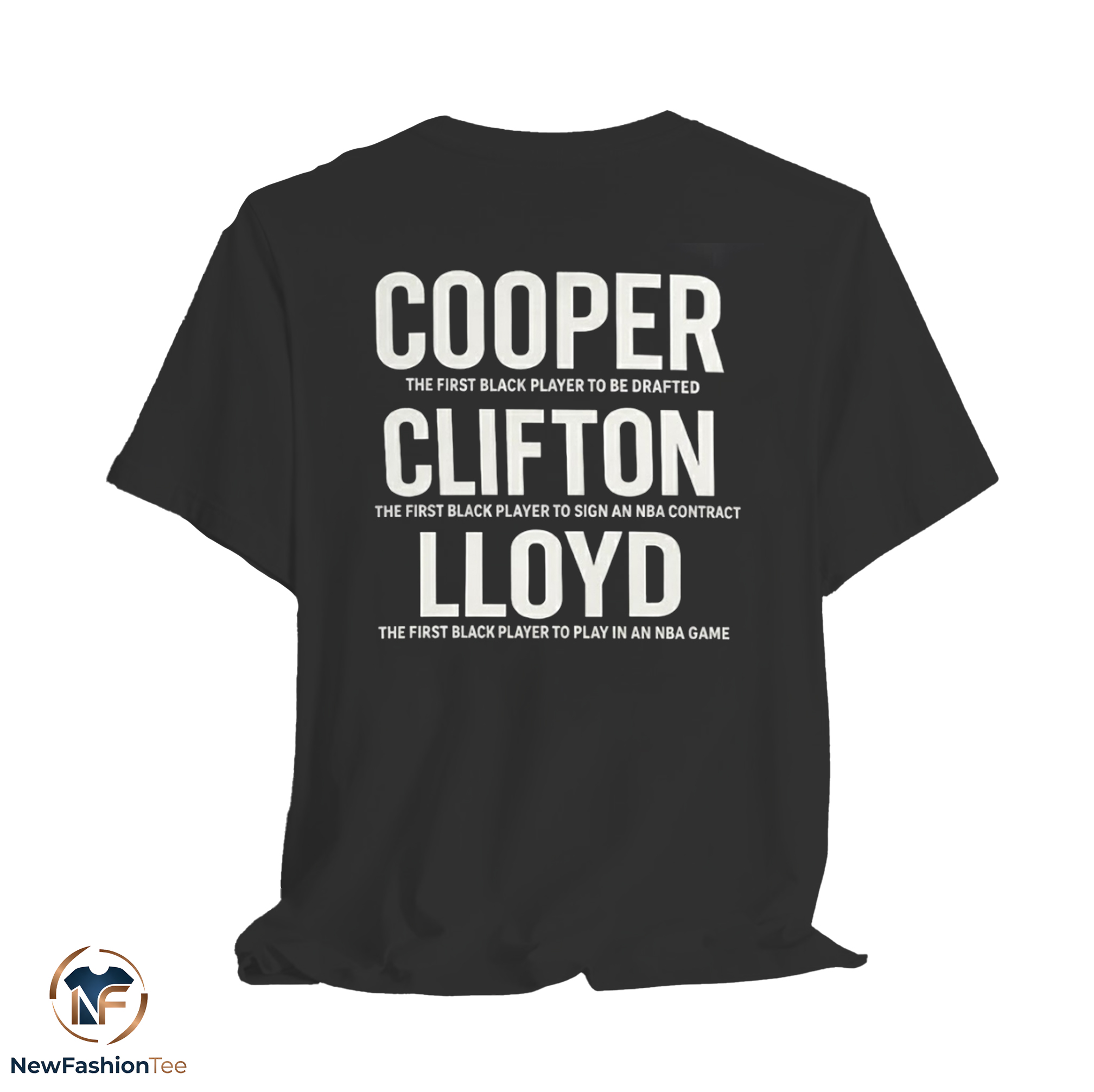 NBA Pioneers 75 Cooper Clifton Lloyd Shirt