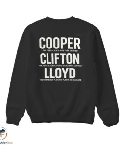 NBA Pioneers 75 Cooper Clifton Lloyd Shirt