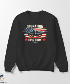 Operation Epic Fury-Stealth Bomber Air Force Veteran Patriot Shirt
