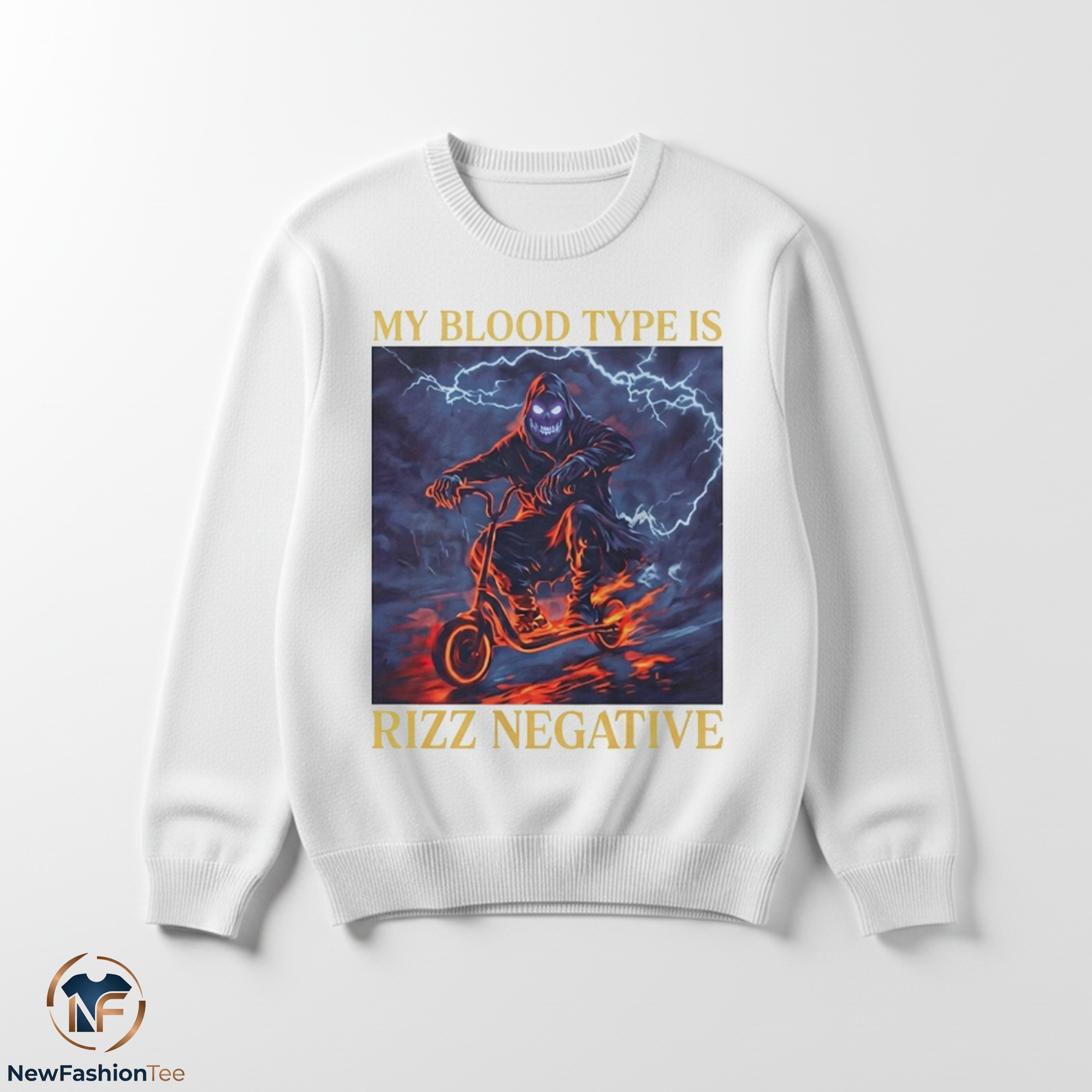 My Blood Type Is Rizz Negative Shirt 4 My Blood Type Is Rizz Negative Shirt