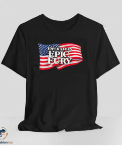Operation Epic Fury Military Patriotic Shirt Army Tactical Shirt