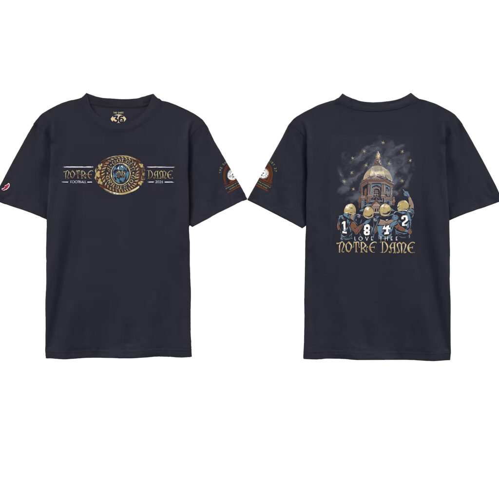 2026 Notre Dame Fighting Irish Shirt 11 2026 Notre Dame Fighting Irish Shirt 2