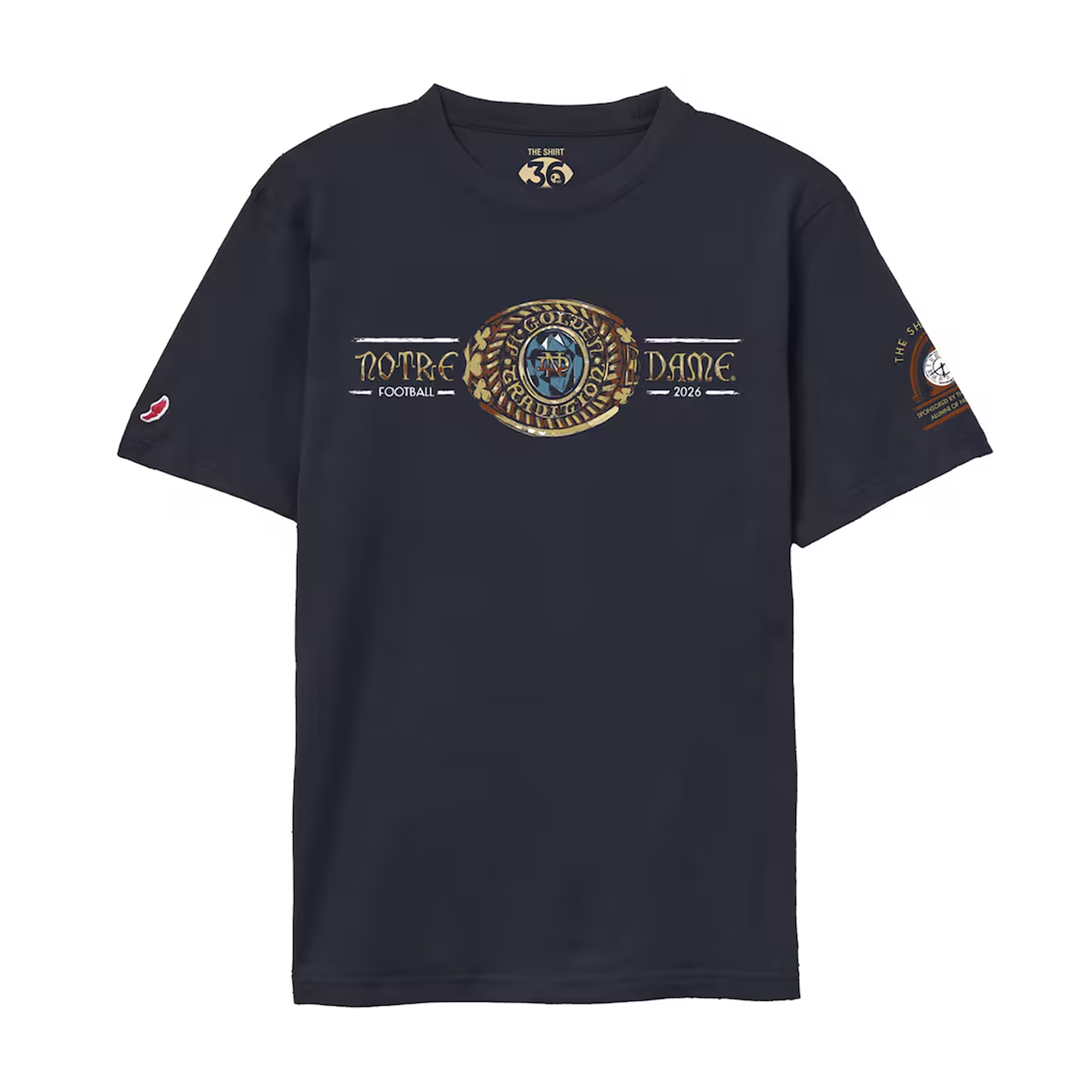 2026 Notre Dame Fighting Irish Shirt 2 2026 Notre Dame Fighting Irish Shirt - Image 2