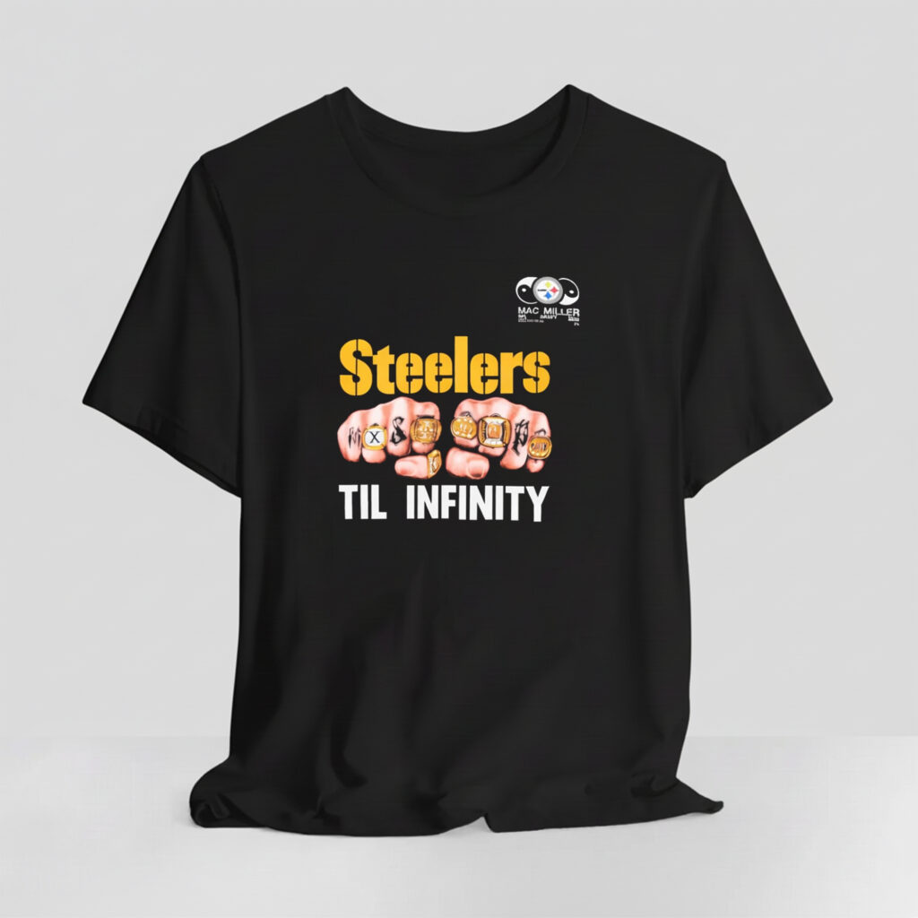 2026 Steelers x Mac Miller 412 Til Infinity Shirt 11 2026 Steelers x Mac Miller 412 Til Infinity Shirt