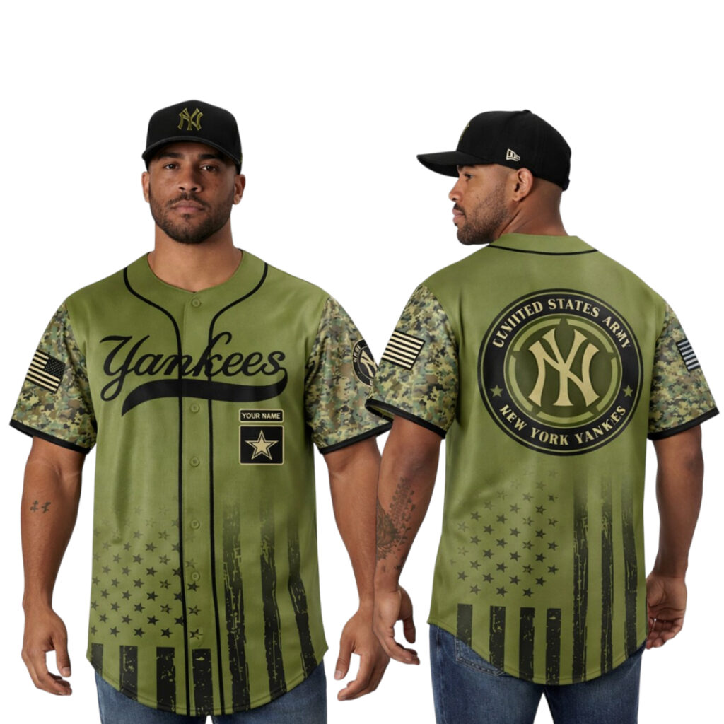 2026 Yankees 250th Anniversary Military Appreciation Jersey 2