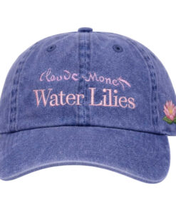 Claude Monet Water Lilies Embroidery Hat