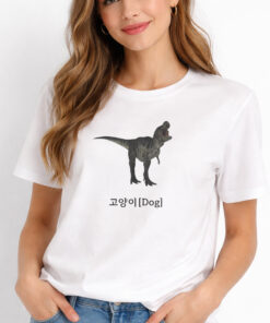 Dinosaur Dog Korean Shirt 5 Dinosaur Dog Korean Shirt 2