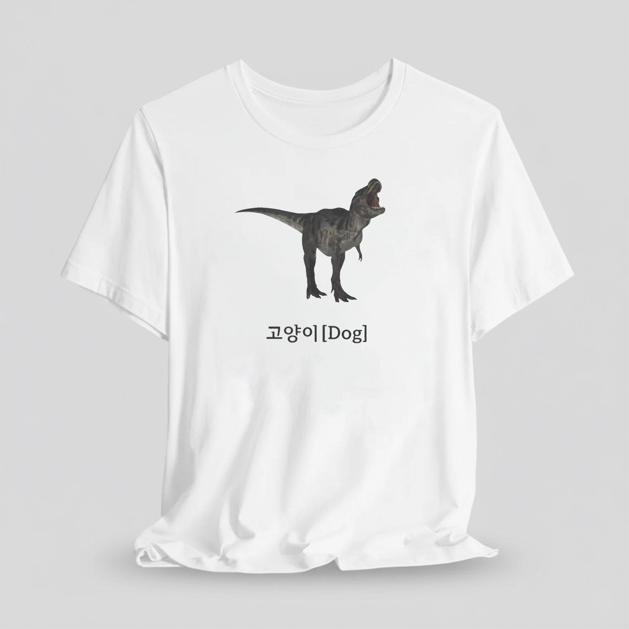 Dinosaur Dog Korean Shirt 1 Dinosaur Dog Korean Shirt