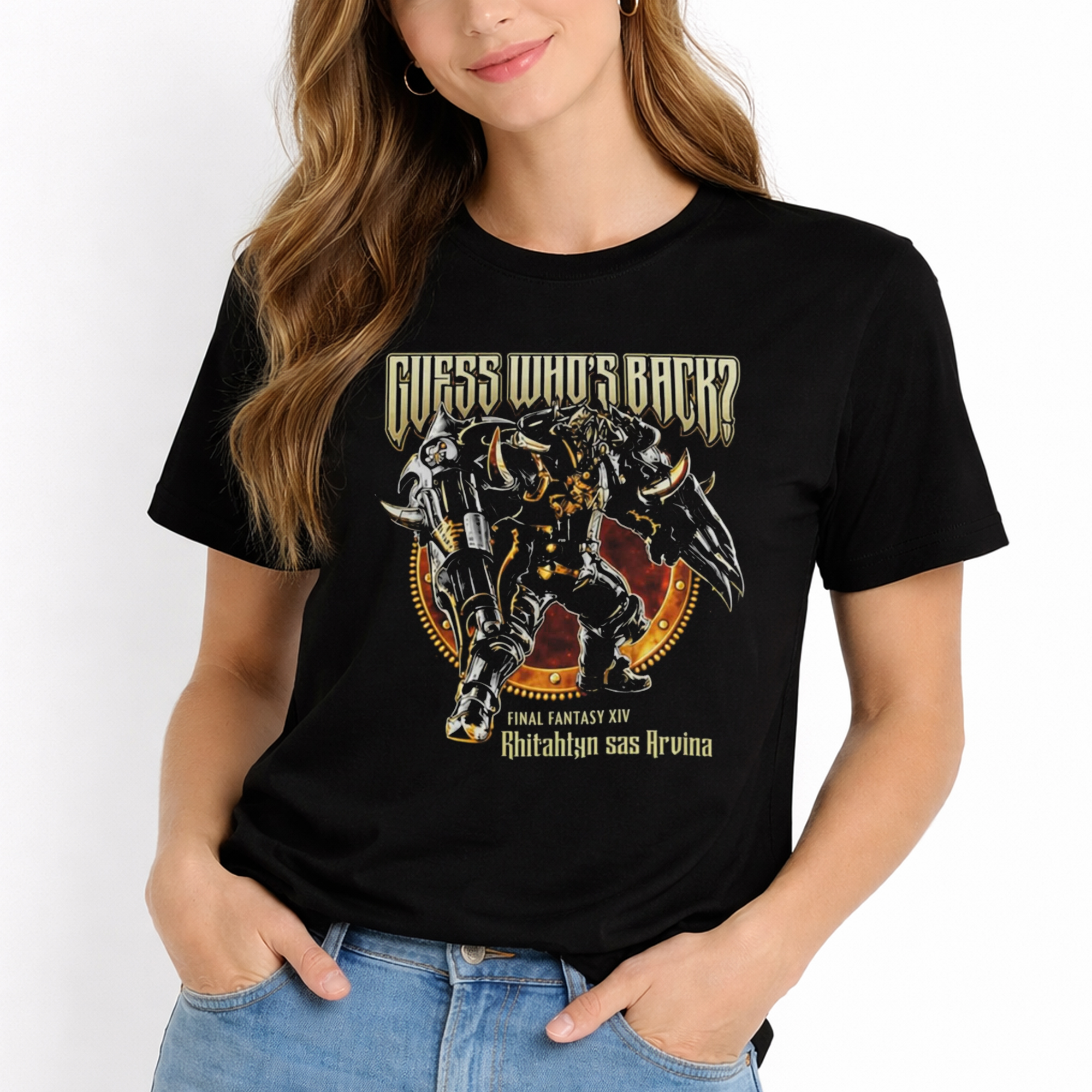 Guess Who’s Back Rhitahtyn Arvina Yoshi P Shirt 3 Guess Who’s Back Rhitahtyn Arvina Yoshi P Shirt - Image 3