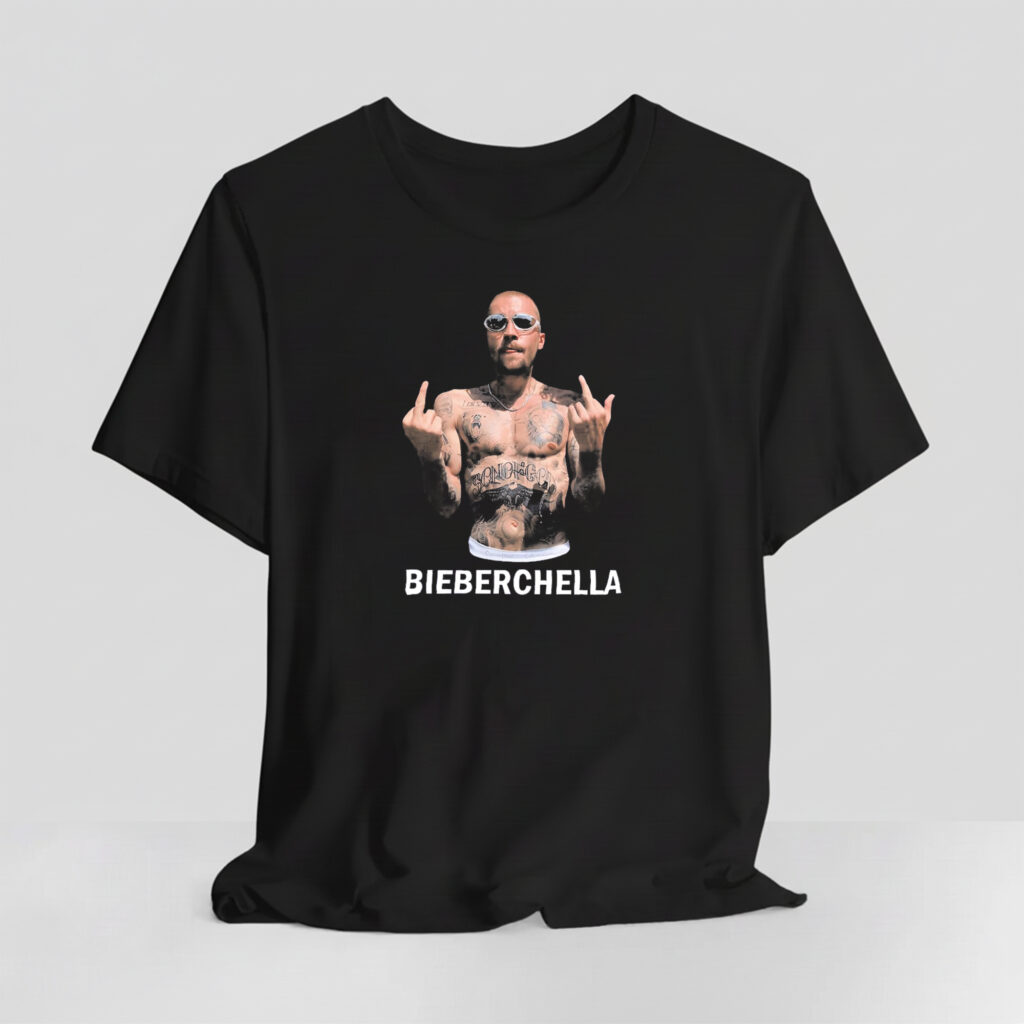 Justin Bieber BIEBERCHELLA Shirt 11 Justin Bieber BIEBERCHELLA Shirt