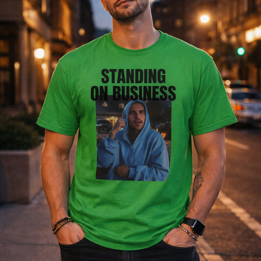 Justin Bieber Standing On Business Shirt 9 Justin Bieber Standing On Business Shirt 1
