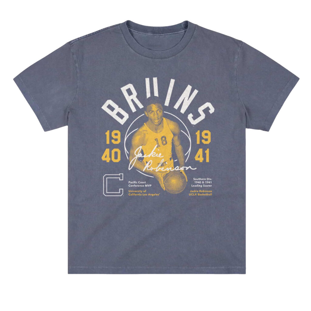 UCLA Jackie Robinson Basketball Vintage Shirt 9 UCLA Jackie Robinson Basketball Vintage Shirt
