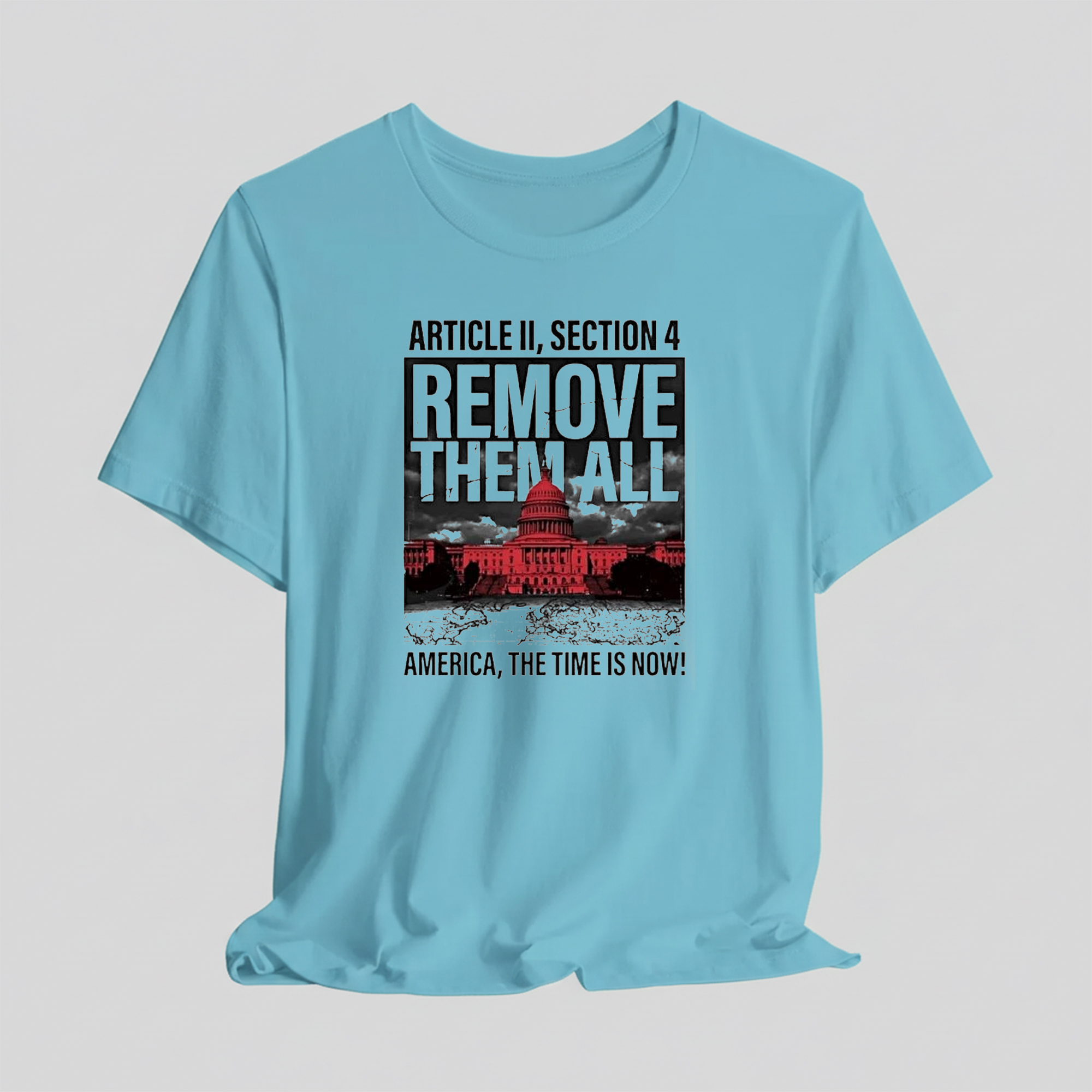 White House Article Ii Section 4 Remove Them All America The Time Is Now Shirt 2 White House Article Ii Section 4 Remove Them All America The Time Is Now Shirt - Image 2
