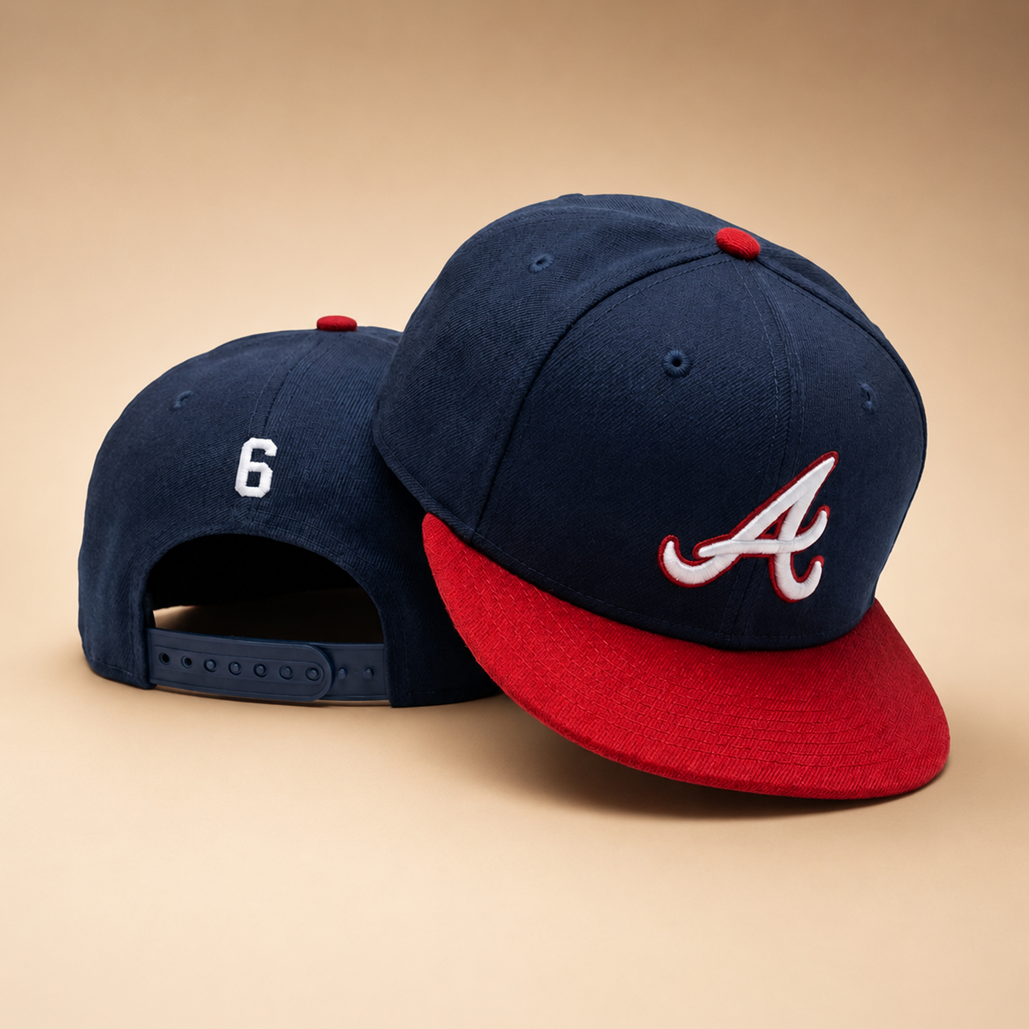 2026 Braves 6 Bobby Cox Tribute Hat 1 2026 Braves 6 Bobby Cox Tribute Hat