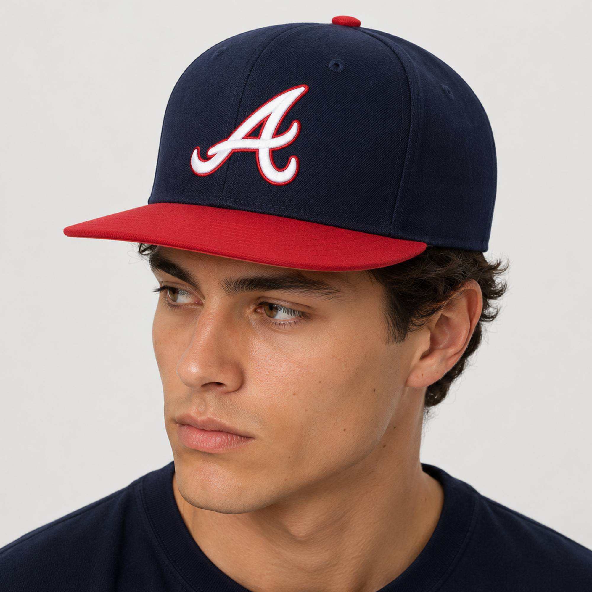2026 Braves 6 Bobby Cox Tribute Hat 2 2026 Braves 6 Bobby Cox Tribute Hat - Image 2