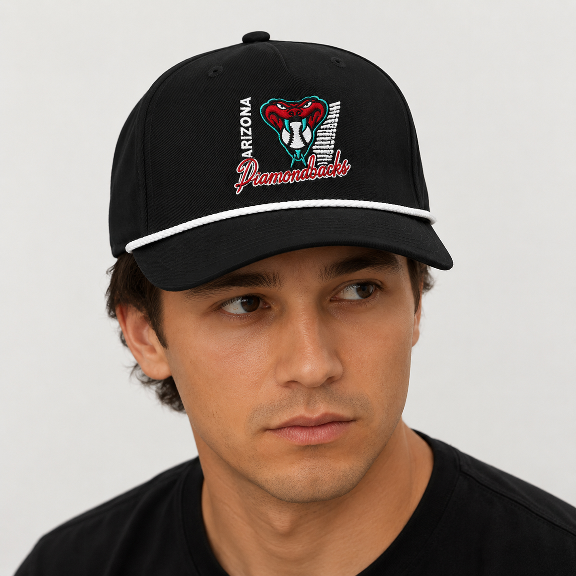 2026 Diamondbacks Retro Snake Logo Baseball Hat 1 2026 Diamondbacks Retro Snake Logo Baseball Hat