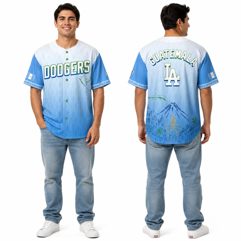 2026 Dodgers Guatemalan Heritage Night Jersey Giveaway