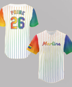 2026 Marlins Pride at the Park Giveaway Jersey