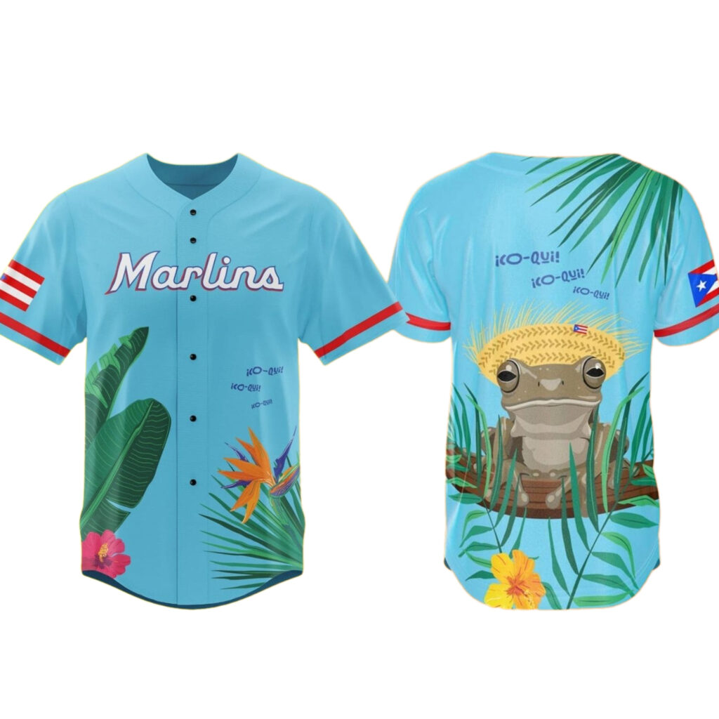 2026 Marlins Puerto Rican Heritage Celebration Giveaway Jersey 9 2026 Marlins Puerto Rican Heritage Celebration Giveaway Jersey