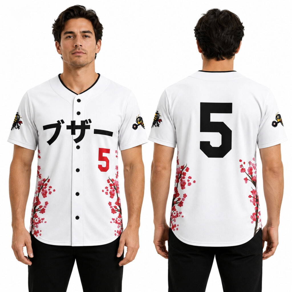 2026 Ontario Tower Buzzers Japanese Heritage Night Giveaway Jersey 7 2026 Ontario Tower Buzzers Japanese Heritage Night Giveaway Jersey