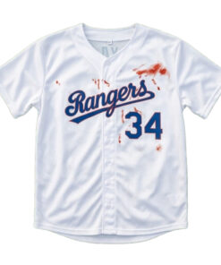 2026 Rangers Nolan Ryan Bloody Lip Giveaway Jersey