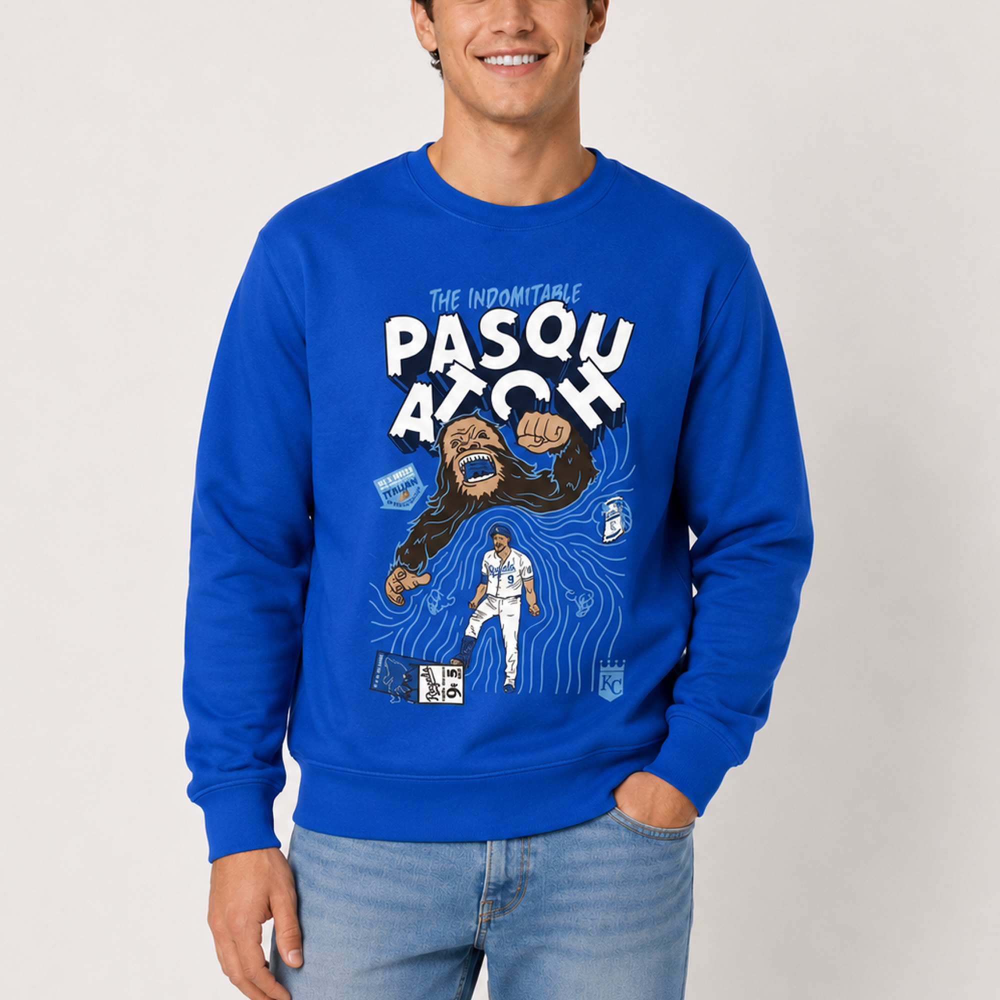 2026 Royals The Indomitable Pasquatch Shirt Giveaway 2 2026 Royals The Indomitable Pasquatch Shirt Giveaway - Image 2
