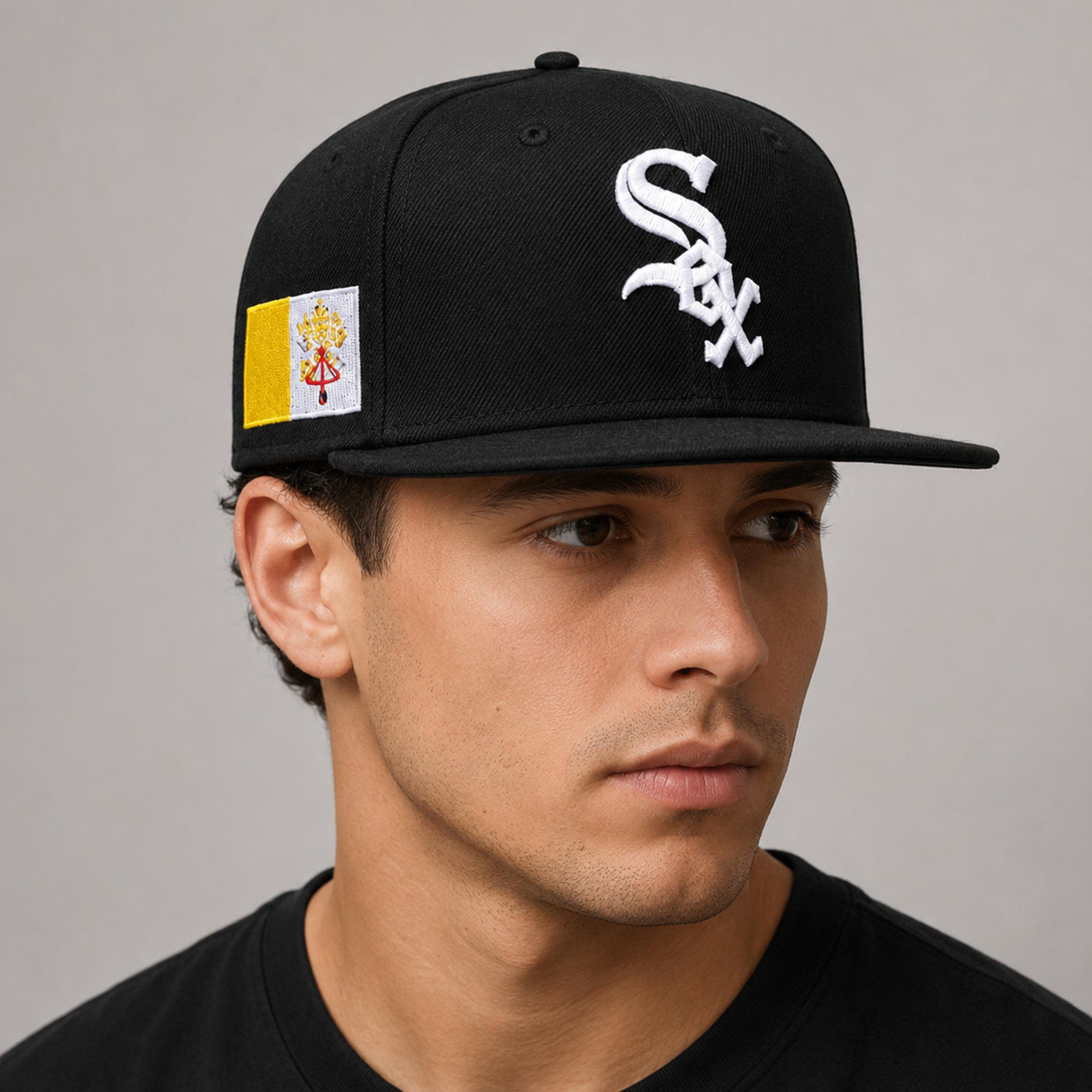 2026 White Sox Vatican City Hat 2 2026 White Sox Vatican City Hat - Image 2