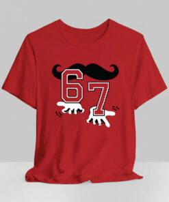 6-7 8-Bit Baseball Celebration Shirt