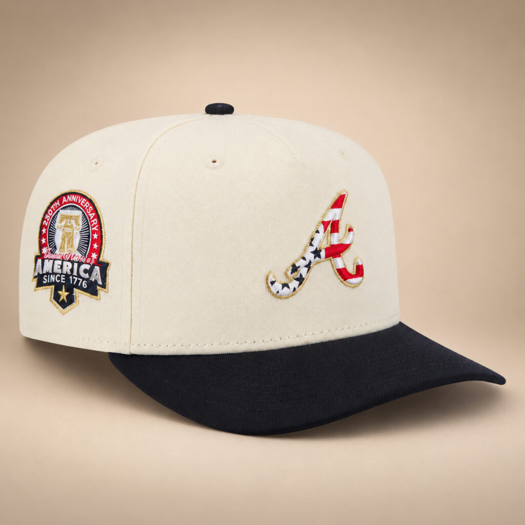 America 250th Anniversary Braves Hat 9 America 250th Anniversary Braves Hat