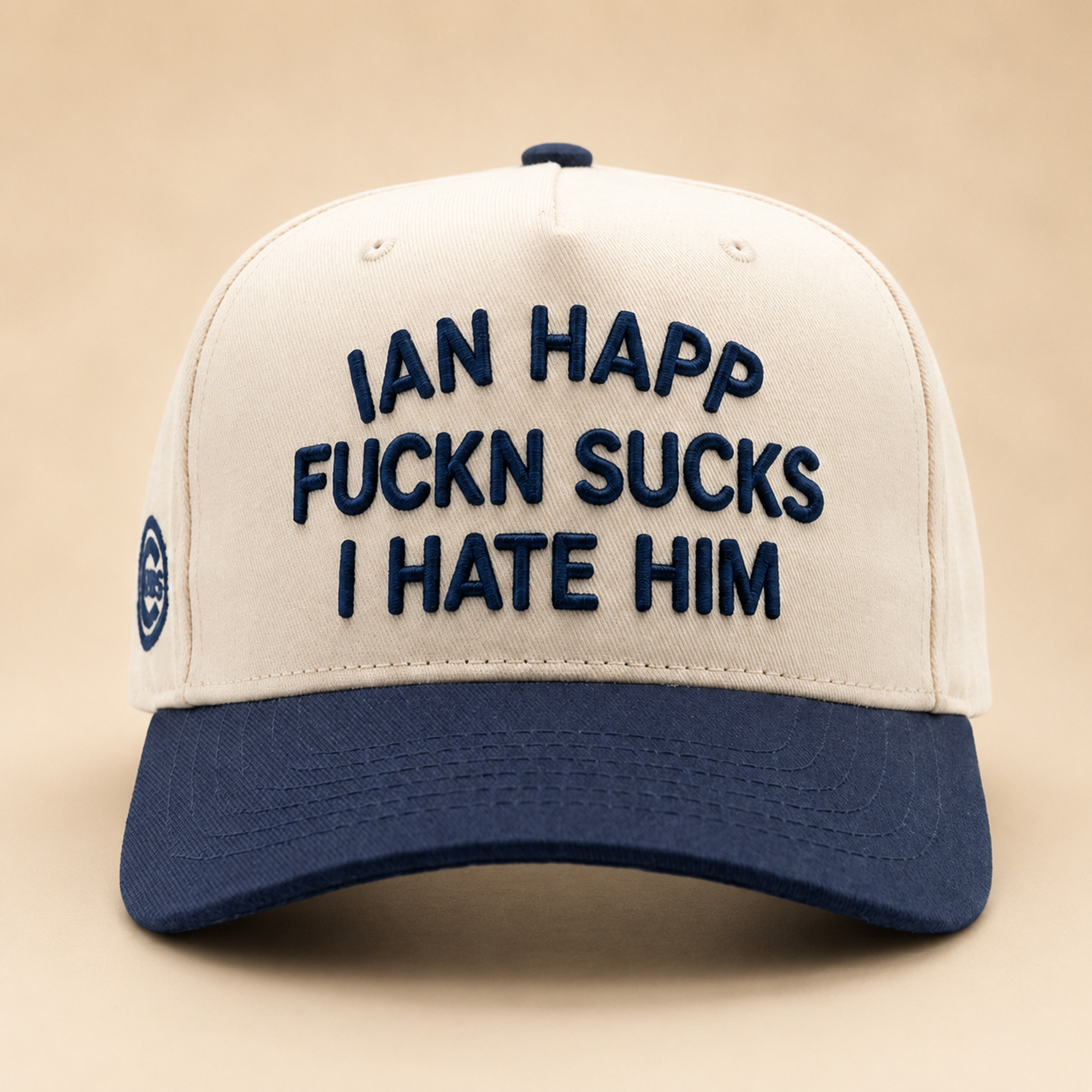 Cubs Ian Happ Fuckin Sucks I Hate Him Hat 2 Cubs Ian Happ Fuckin Sucks I Hate Him Hat - Image 2